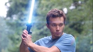 Light Saber Battle VFX Test [upl. by Iyre]