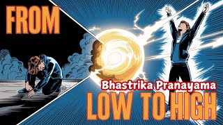 Bhastrika Pranayama  Energize Your Day In 2 Steps [upl. by Airrat651]