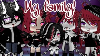 My family music videoGacha life [upl. by Ydda325]