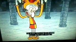 Spongebob squarepants dunces and dragons cilpthe king was bad song with lyrics [upl. by Naomi]