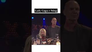 Lady Gaga e Sting Standbyme stanbyme ladygaga sting classicosinternacionais [upl. by Batista]