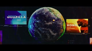 All Monsterverse Title Sequences  Godzilla 2014 to Godzilla vs Kong 2021 [upl. by Akkeber]