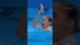 🧜‍♀️ SYNCHRONIZED SPECTACLE Best of Artistic Swimming Olympics olympics2024 [upl. by Tombaugh]