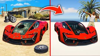 Repairing LAMBORGHINI TERZO in GTA 5 [upl. by Peirce]