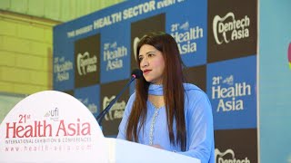 Dr Sahar Khan  Dentech Asia  21st Health Asia International Exhibition amp Conferences [upl. by Gardie]