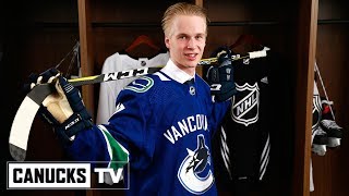 Elias Pettersson Draft Day  All Access [upl. by Cannon]