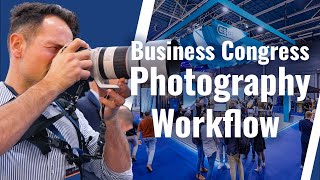 Revealed My Event Photography Workflow at the CyberSec Trade Fair [upl. by Kant]