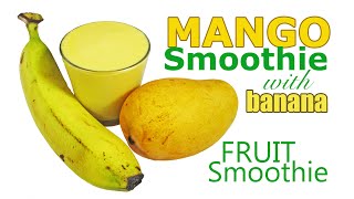 Mango Smoothie Recipe  Mangoes Tropical Smoothie  Tropical Fruit Smoothie Recipes  HomeyCircle [upl. by Etteloc592]