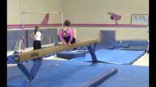 Chelsea Down Syndrome USAG Gymnastics Level 5 [upl. by Ecnarret]