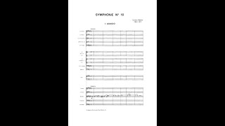 Gustav Mahler  Symphony No 10 Cooke Audio  Full Score [upl. by Sosanna601]