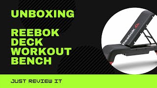 Unboxing Reebok Deck Workout Bench [upl. by Sisto]