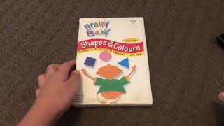 Opening to Brainy Baby Shapes and Colours DVD [upl. by Annahahs]