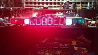 HAZARD 90 Ripple Lightbar amp Code 3 M5 Message Board [upl. by Eeloj]