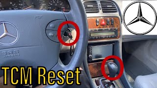 How To Reset TCM Transmission Control Module In Your Mercedes 19962016 [upl. by Hoffmann]