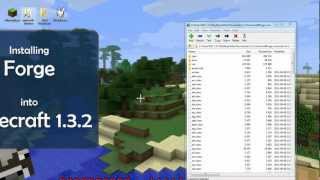 How to Install Forge on Minecraft 132 [upl. by Holsworth]