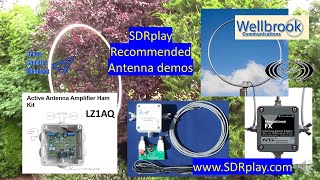 SDRplay testing active loop antennas [upl. by Oinegue]