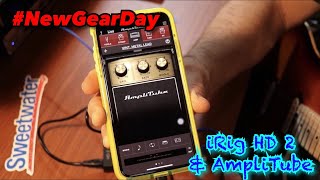 iRig HD 2 Unboxing amp AmpliTube app Demo [upl. by Ideih446]