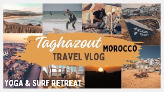 Surf Yoga and Paradise Exploring Taghazout Morocco [upl. by Attennod]