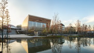 Hangzhou Alibaba DAMO Nanhu Industry Park By Aedas In HANGZHOU CHINA [upl. by Mac]