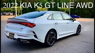 Is the 2022 KIA K5 GT Line AWD the BEST Midsize sedan to buy Sound  Visual Review kiak5GTline [upl. by Lasorella]