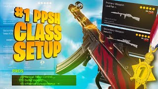 1 PPSH Class Setup Best LONG RANGE SMG Loadout in WarZone [upl. by Russi]