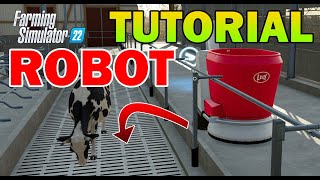 FARMING SIMULATOR 22  TUTORIAL  Robot Alimentador Vacas [upl. by Ysnat708]