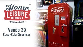 Vendo 39 Coca Cola Vending Machine 1949 [upl. by Nonnahs]