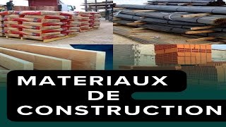 Liste des matériaux de construction [upl. by Kermie]