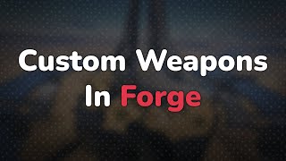 Halo Infinite Forge  Custom Weapons [upl. by Mahalia]