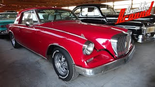 Studebaker Gran Turismo Hawk  European delivery  Rare  1964VIDEO wwwERclassicscom [upl. by Macmahon]