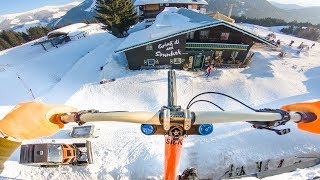 50ft Rooftop Gap On Snow  Behind the Scenes of Fabiolous Escape 2 [upl. by Alastair525]