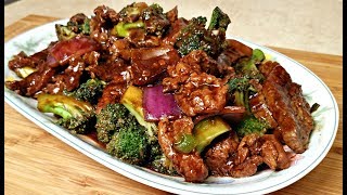 Beef and Broccoli Recipe  How To Make Beef and Broccoli  Chinese Take Out Recipe Idea [upl. by Hpesoj]