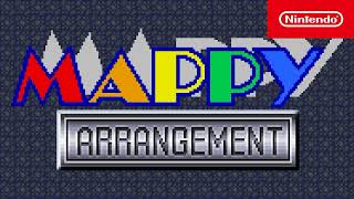 Mappy Arrangement  NTSC Trailer  Nintendo Switch [upl. by Atirb]