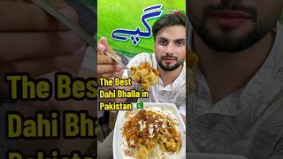 Pakistan’s 1 Dahi Bhalla  Zeeshan Bhai’s Famous Street Food in Peshawar ✨foodshorts streetfood [upl. by Jar]