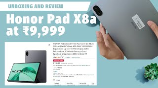 Affordable HONOR Pad X8a Tablet Unboxing amp Review [upl. by Leduar]