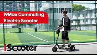 iScooter iX5 eScooter Review  Dual Suspension 800W 45kmh [upl. by Sinegold880]