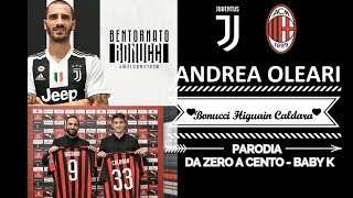 BONUCCI HIGUAIN CALDARA  PARODIA  DA ZERO A CENTO Baby K [upl. by Jepson]