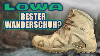 Lowa Wanderschuh im Test 2020 Wie gut ist der Lowa Zephyr GTX Mid TF Outdoorschuh wirklich [upl. by Ellie]