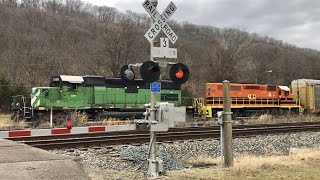 Abandoned Railroad Crossing To Nowhere Still Working Railroad Switching amp Train With DPU CSX CIND [upl. by Stead690]