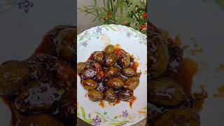 জলপাই আচারের বেস্ট রেসিপিটক ঝাল মিষ্টি আচারhow to make olive picklejalpai Achar recipeshorts😋 [upl. by Ttegdirb]