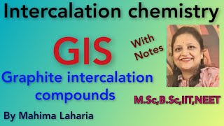 Intercalation compoundsGraphite intercalation compounds GIsCarbon family CSIRNETSETIIT JAM [upl. by Clancy]