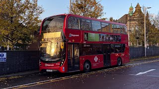 Full Route Visual  257 Stratford to Walthamstow Central 12426  YX67VBC [upl. by Kara-Lynn545]