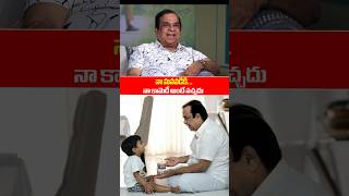 Brahmanandam Emotional Words About On His Grand Son shorts ssptv [upl. by Brost]