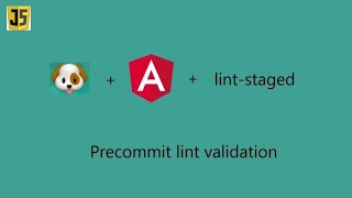 Angular 10  Precommit validations using husky and lintstaged [upl. by Nagam]