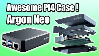 Argon Neo Review amp Test Awesome Raspberry Pi 4 Case [upl. by Aiksa926]