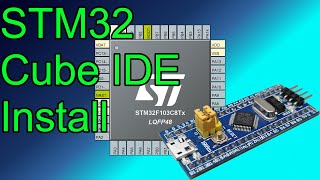 Cube IDE Install 🟣 STM32 Programming with STM32F103C8T6 Blue Pill C in STM32 Cube IDE [upl. by Lavina]