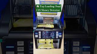 Top Loading Dual CIS Money Detector Mix Value Counter Cash 💸 MixValueCounter ✨ Shorts 💹 Trending [upl. by Fleisher630]