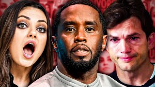 El HORRIBLE FINAL de Ashton Kutcher y Mila Kunis los SOCIOS de Diddy [upl. by Klement]