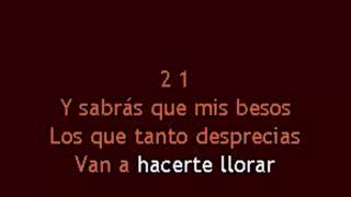 Cuando Nadie te quiera los Baron de Apodaca karaoke [upl. by Zanas]