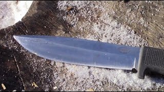 Best Batoning Knife Ever  Fallkniven A1 [upl. by Lomasi]